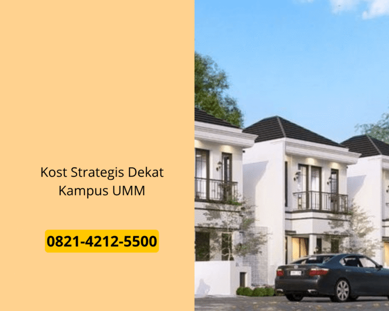Kost Premium Setara Apartemen di Kawasan Kampus