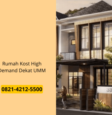 Rumah Kost High Demand Dekat UMM
