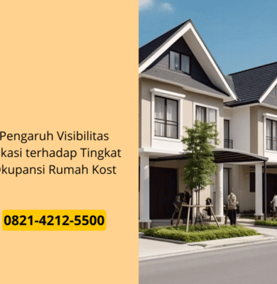 Pengaruh Visibilitas Lokasi terhadap Tingkat Okupansi Rumah Kost