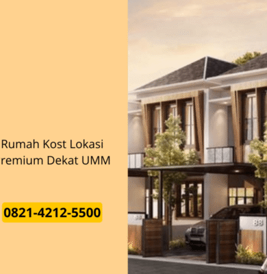 Rumah Kost Lokasi Premium Dekat UMM