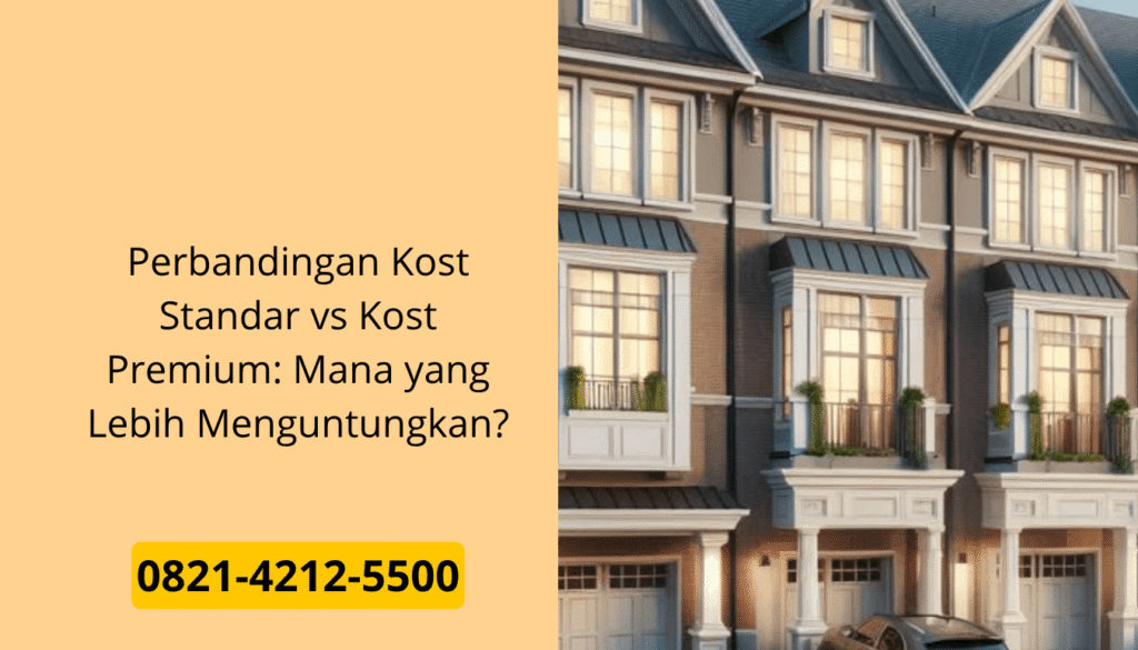 Perbandingan Kost Standar vs Kost Premium: Mana yang Lebih Menguntungkan?