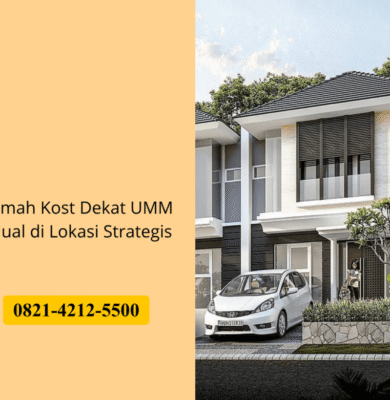 Rumah Kost Dekat UMM Dijual di Lokasi Strategis