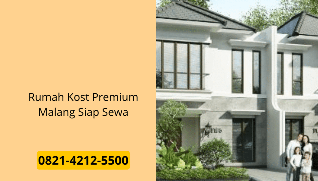 Rumah Kost Premium Malang Siap Sewa