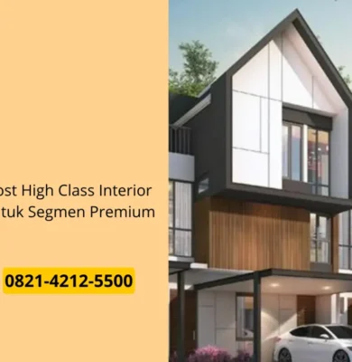 Kost High Class Interior untuk Segmen Premium